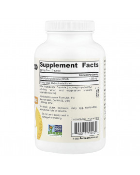 Jarrow Formulas, МСМ, 1000 мг, 200 растительных капсул