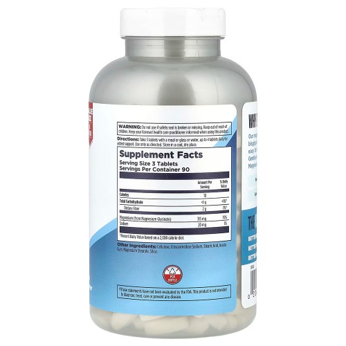 KAL, магний с высокой степенью усвоения, полностью хелатная форма, 270 таблеток