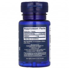 Life Extension, мелатонин, 1 мг, 60 капсул