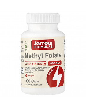 Jarrow Formulas, метилфолат, 1000 мкг, 100 вегетарианских капсул