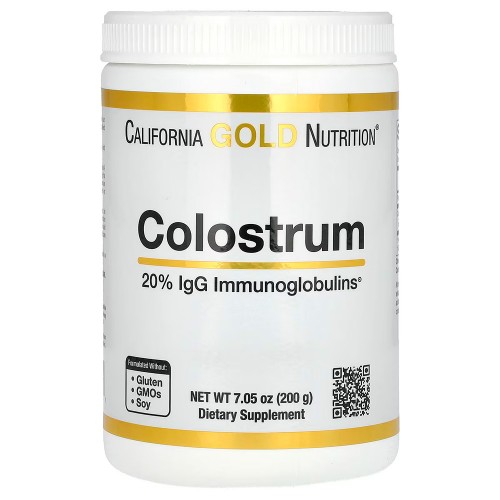 California Gold Nutrition, концентрированное молозиво в порошке, 200 г (7,05 унции)
