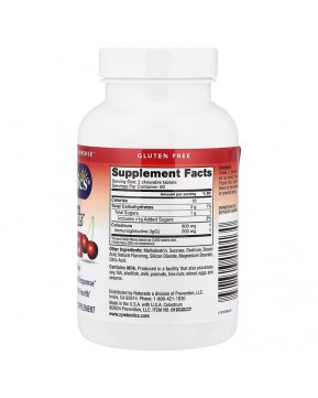 Symbiotics, Colostrum Plus®, жевательные таблетки с молозивом, со вкусом черешни, 120 жевательных таблеток