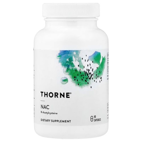 Thorne, NAC, 90 капсул (500 мг в 1 капсуле) Thorne, NAC, 90 капсул (500 мг в 1 капсуле)