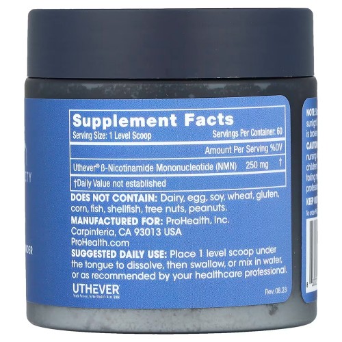 ProHealth Longevity, NMN Pro ™, чистый порошок NMN, 15 г