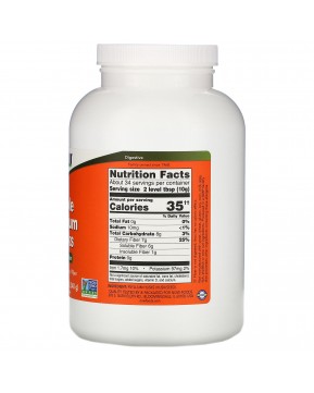 Now Foods, шелуха семян подорожника, 340 г 