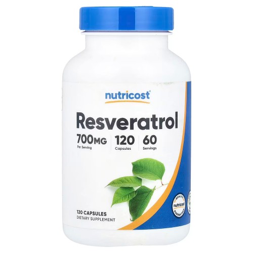 Nutricost, ресвератрол, 120 капсул (350 мг в 1 капсуле) Nutricost, ресвератрол, 120 капсул (350 мг в 1 капсуле)