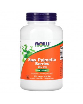 NOW Foods, ягоды серенои, 550 мг, 250 растительных капсул