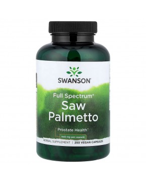 Swanson, Full Spectrum Saw Palmetto, 540 мг, 250 капсул Swanson, Full Spectrum Saw Palmetto, 540 мг, 250 капсул