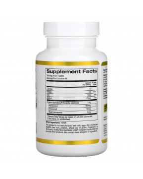 California Gold Nutrition, органическая спирулина, сертификат USDA Organic, 500 мг, 240 таблеток