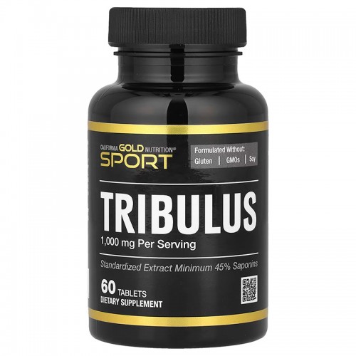 California Gold Nutrition, Sport, якорцы, 1000 мг, 60 таблеток California Gold Nutrition, Sport, якорцы, 1000 мг, 60 таблеток