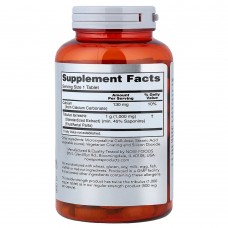 NOW Foods, Sports, якорцы, 1000 мг, 180 таблеток