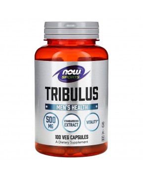 NOW Foods, Sports, якорцы, 500 мг, 100 вегетарианских капсул